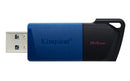 Kingston Technology DataTraveler Exodia M USB flash drive 64 GB USB Type-A 3.2 Gen 1 (3.1 Gen 1) Black, Blue