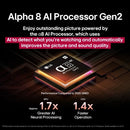 LG QNED evo AI 65QNED85AUA TV 65" 4K Ultra HD Smart TV Wi-Fi Black