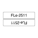 Brother FLE2511 label-making tape Black on white