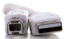 C2G USB 2.0 A/B Cable 2m USB cable 79.1" (2.01 m) USB A USB B White