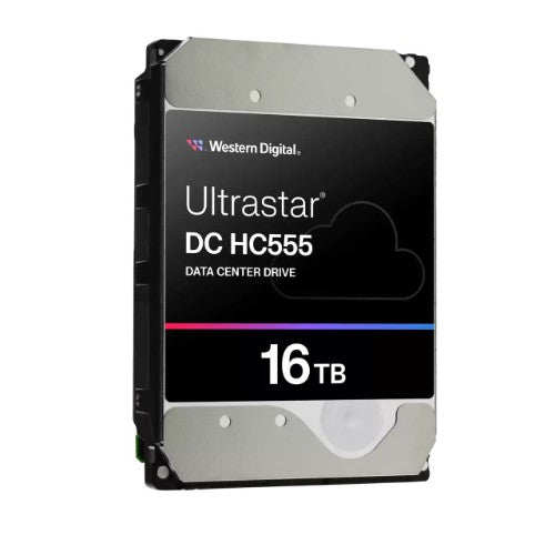 Western Digital Ultrastar DC HC555 internal hard drive 16 TB 7200 RPM 512 MB 3.5" Serial ATA III