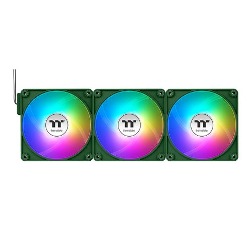 Thermaltake CT120 EX ARGB Computer case Air cooler 4.72" (12 cm) Green