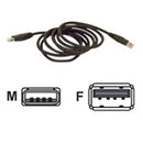 Belkin USB Extension Cable 1.8m USB cable 70.9" (1.8 m) Black