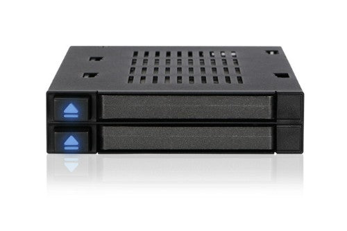 Icy Dock MB522SP-B storage drive docking station Black