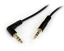 StarTech.com MU1MMSRA audio cable 11.8" (0.3 m) 3.5mm Black