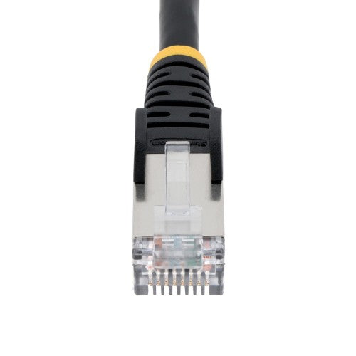 StarTech.com NLBK-25F-CAT6A-PATCH networking cable Black 299.2" (7.6 m) S/FTP (S-STP)