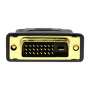 Rocstor Y10C126-B1 cable gender changer DVI-D HDMI Black