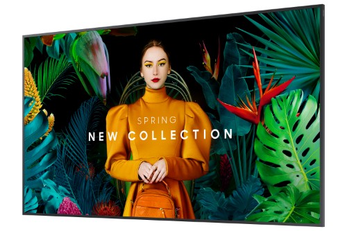 Samsung QM43C Digital signage flat panel 43" LCD Wi-Fi 500 cd/m² 4K Ultra HD Black Built-in processor Tizen 7.0 24/7