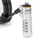 Rocstor Rocbolt N19 cable lock Black, Silver