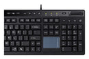 Adesso AKB-445UB keyboard Universal USB QWERTY US English Black