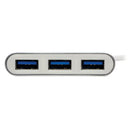 Tripp Lite U360-004-AL interface hub USB 3.2 Gen 1 (3.1 Gen 1) Type-A 5000 Mbit/s Silver