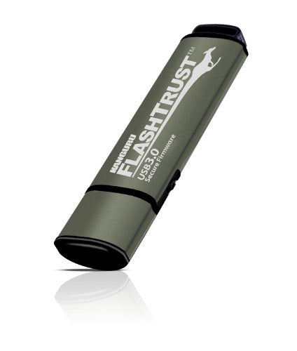 iStorage Kanguru FlashTrust USB flash drive 512 GB USB Type-A 3.2 Gen 1 (3.1 Gen 1) Green