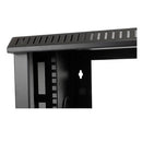 StarTech.com RK619WALL rack cabinet 6U Wall mounted rack Black