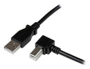 StarTech.com USBAB3MR USB cable USB 2.0 118.1" (3 m) USB A USB B Black