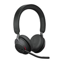 Jabra Evolve2 65 Headset Wireless Head-band Office/Call center USB Type-A Bluetooth Charging stand Black