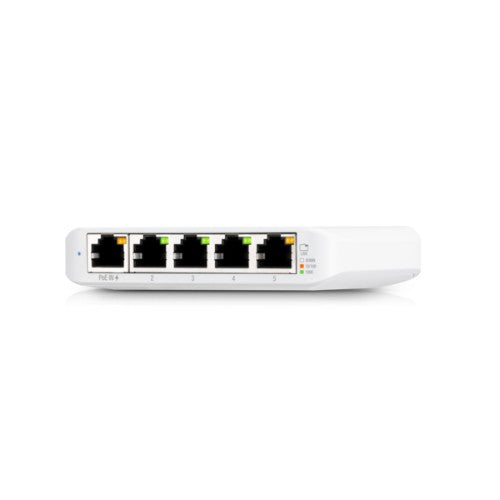 Ubiquiti UniFi USW Flex Mini Managed Gigabit Ethernet (10/100/1000) Power over Ethernet (PoE) White