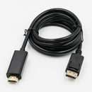 4XEM 4XDPHDMI6FT4K video cable adapter 78.7" (2 m) DisplayPort HDMI Black