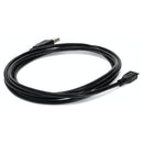 AddOn Networks USB2MICROUSB1 USB cable USB 2.0 11.8" (0.3 m) USB A Micro-USB B Black