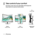 HP Series 5 Pro 27 inch QHD USB-C Monitor - 527pu