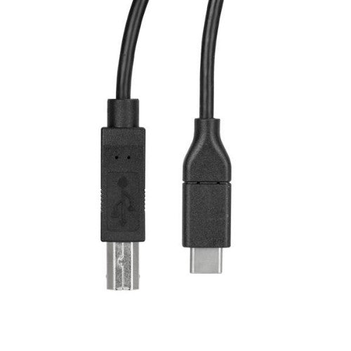StarTech.com USB2CB3M USB cable USB 2.0 118.1" (3 m) USB C USB B Black