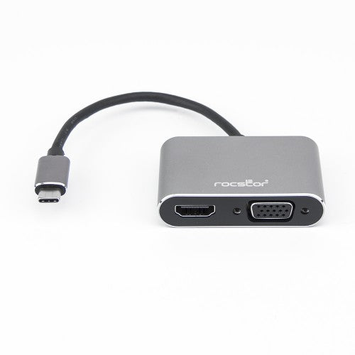 Rocstor Y10A204-A1 USB graphics adapter 3840 x 2160 pixels Black