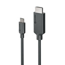 ALOGIC EL2UCHD-02 video cable adapter 78.7" (2 m) USB Type-C HDMI Black