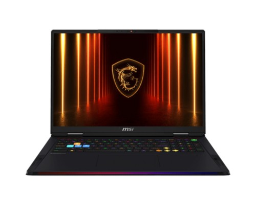 MSI Raider 18 HX AI A2XWIG-014US Intel Core Ultra 9 285HX Laptop 18" UHD+ 64 GB DDR5-SDRAM 4 TB SSD NVIDIA GeForce RTX 5080 Wi-Fi 7 (802.11be) Windows 11 Home Black