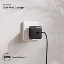 ALOGIC Matrix+ Flow 5000 mAh Wireless charging Black, Silver