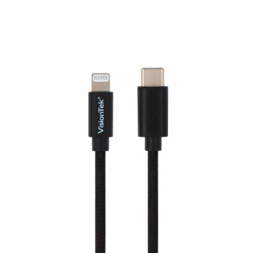 VisionTek 901450 lightning cable 78.7" (2 m) Black