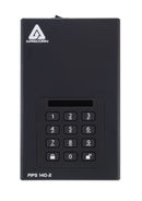 Apricorn Aegis Padlock DT FIPS external hard drive 20 TB Black