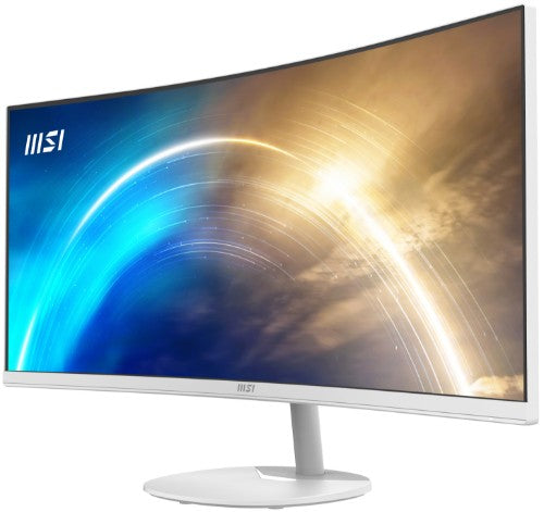 MSI Pro MP341CQW computer monitor 34" 3440 x 1440 pixels UltraWide Quad HD White