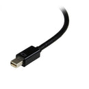StarTech.com MDP2VGDVHD video cable adapter 5.91" (0.15 m) Mini DisplayPort DVI-D + VGA (D-Sub) + HDMI Black
