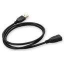 AddOn Networks USBEXTAA3MF USB cable USB 2.0 35.8" (0.91 m) USB A Black