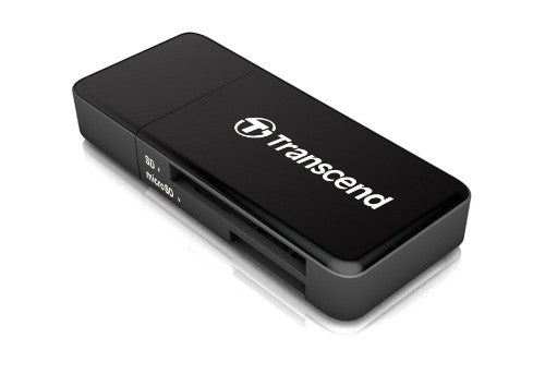 Transcend RDF5 card reader USB 3.2 Gen 1 (3.1 Gen 1) Type-A Black
