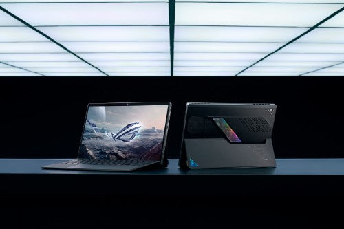 ASUS ROG Flow Z13 GZ302EA-XS99 AMD Ryzen Al Max+ 395 Hybrid (2-in-1) 13.4" Touchscreen WQXGA 32 GB LPDDR5x-SDRAM 1 TB SSD Wi-Fi 7 (802.11be) Windows 11 Home German Black