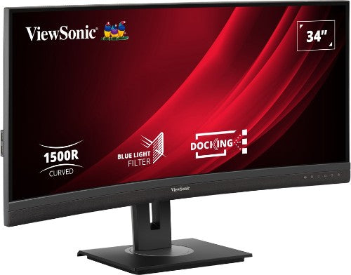 Viewsonic VG3456C computer monitor 34" 3440 x 1440 pixels UltraWide Quad HD LED Black