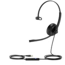 Yealink UH34 Mono Teams Headset Wired Head-band Office/Call center USB Type-A Black