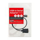 Siig JU-CS0311-S1 cable gender changer RS-232 Black
