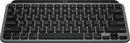 Logitech MX Keys Mini For Mac keyboard Home/Office Bluetooth QWERTY English Black, Gray