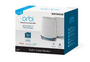 NETGEAR Orbi Tri-band (2.4 GHz / 5 GHz / 5 GHz) Wi-Fi 6 (802.11ax) White 6 Internal