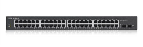 Zyxel GS1900-48 network switch Managed L2 Gigabit Ethernet (10/100/1000) 1U Black