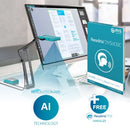 I.R.I.S. IRIScan Visualizer 7 + Readiris Dyslexic 2.0 Overhead scanner 4160 x 3120 DPI A3 Arctic blue, Silver