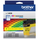Brother LC406YS ink cartridge 1 pc(s) Original Standard Yield Yellow