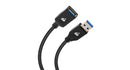 iogear G2LU3AMF USB cable 11.8" (0.3 m) USB 3.2 Gen 1 (3.1 Gen 1) USB A Black