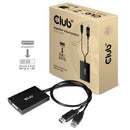 CLUB3D cac-1010 Displayport/usb DVI-I Daul link Black, White