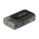 StarTech.com 5G7AS-USB-A-HUB interface hub USB 3.2 Gen 1 (3.1 Gen 1) Type-B 5000 Mbit/s Black, Gray