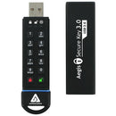 Apricorn Aegis Secure Key 3.0 USB flash drive 120 GB USB Type-A 3.2 Gen 1 (3.1 Gen 1) Black