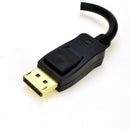 4XEM 4XDPHDMI4K video cable adapter DisplayPort HDMI Black