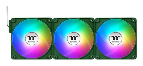 Thermaltake CT140 EX ARGB Sync PC Computer case Fan 5.51" (14 cm) Green 3 pc(s)