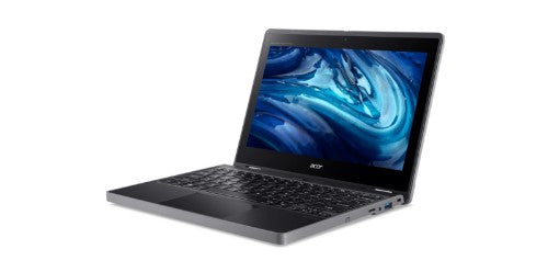 Acer TravelMate Spin B3 TMB311RN-33-C0JS Intel® N N100 Hybrid (2-in-1) 11.6" Touchscreen HD 4 GB LPDDR5-SDRAM 128 GB SSD Wi-Fi 6 (802.11ax) Windows 11 Pro Education Black